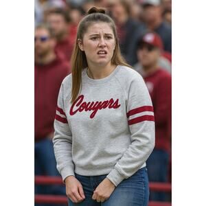 Rival Threads Gray Cotton Blend Sweatshirt XL Pullover Casual Unisex